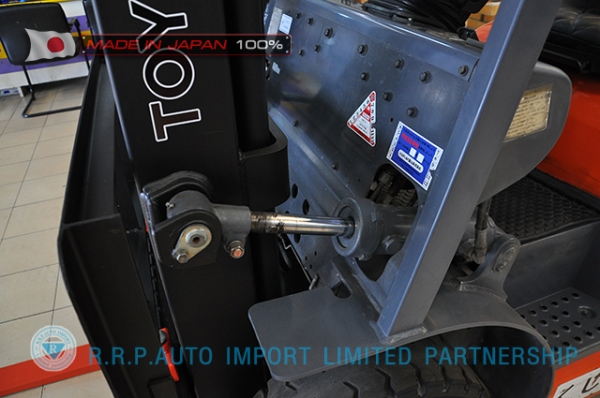 ขายรถโฟล์คลิฟท์มือสอง TOYOTA รุ่น 6FG15-34081 ราคา 155,000 บาท  นำเข้าจากประเทศญี่ปุ่น 100\% ไม่เคยใช้งานในไทย