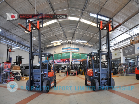 ขายรถโฟล์คลิฟท์มือสอง TOYOTA รุ่น 6FG15-34081 ราคา 155,000 บาท  นำเข้าจากประเทศญี่ปุ่น 100\% ไม่เคยใช้งานในไทย