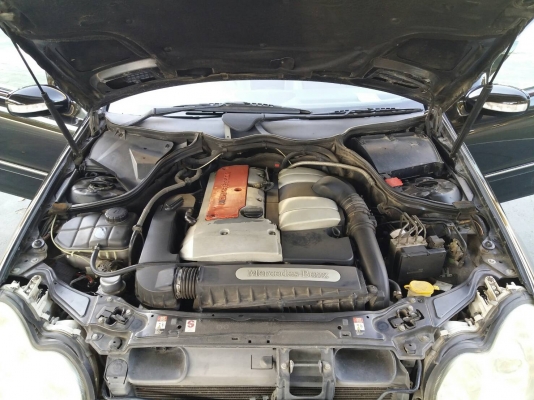 2002 MERCEDES-BENZ C200 KOMPRESSOR W203ELEGANCE 2.0 AT SEDAN ออพชั่นเต็ม ไม่เคยติดแก๊ส