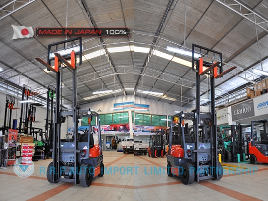 ขายรถโฟล์คลิฟท์มือสอง TOYOTA รุ่น 6FG15-10499 ราคา 155,000 บาท  นำเข้าจากประเทศญี่ปุ่น 100\% ไม่เคยใช้งานในไทย