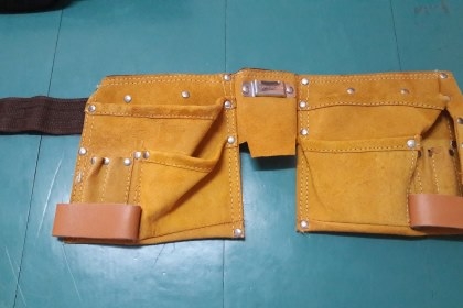 ขายกระเป๋าหนังใส่เครื่องมือช่าง Made in Taiwan.