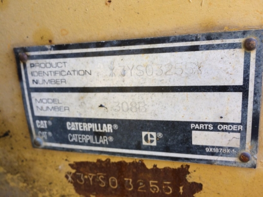 CAT 308BCR ปี 2001 สภาพสวย นำเข้าจากญี่ปุ่น ราคาไม่แพงครับ CAT 308BCR ปี 2001 สภาพสวย นำเข้าจากญี่ปุ่น ราคาไม่แพงครับ