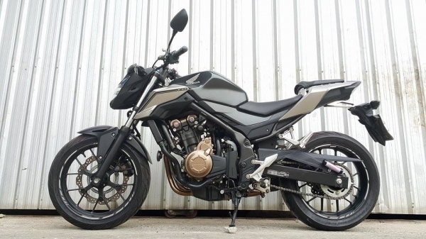 CB500f 2016 รถไม่มีล้มชน รอยแทบไม่มี วิ่งน้อย มีป.ชั้น1 ต่อรองได้