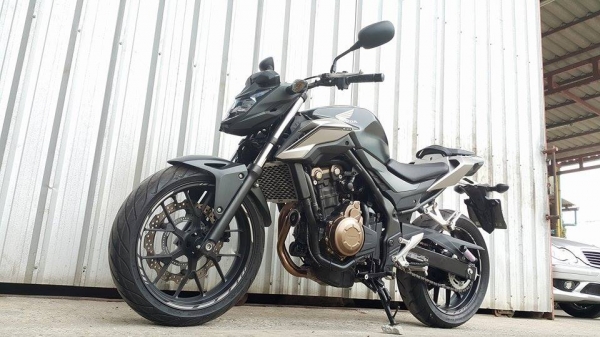 CB500f 2016 รถไม่มีล้มชน รอยแทบไม่มี วิ่งน้อย มีป.ชั้น1 ต่อรองได้