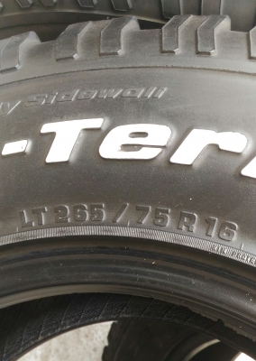 ขายยาง BF All KO 1 265/75/16