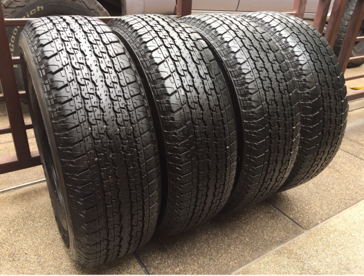 ยาง Bridgestone 245 70 16 ปลายปี15 ดอกเต็ม ไม่มีปะ ราคาไม่แพง ยาง Bridgestone 245 70 16 ปลายปี15 ดอกเต็ม ไม่มีปะ ราคาไม่แพง