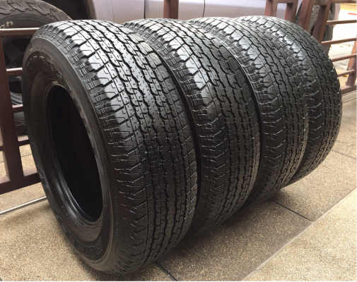 ยาง Bridgestone 245 70 16 ปลายปี15 ดอกเต็ม ไม่มีปะ ราคาไม่แพง