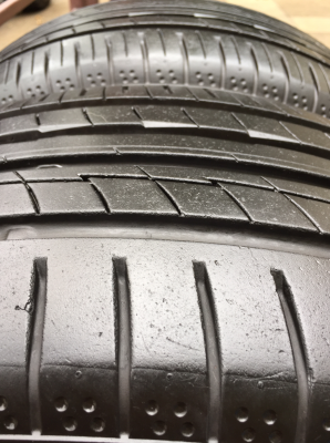 ยางคู่ Yokohama 225 50 17 ปลายปี15 ดอกเต็ม ไม่มีปะ ราคาไม่แพง