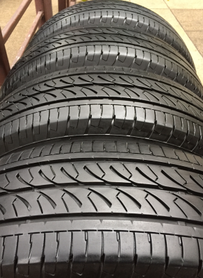 ยาง Firestone 205 70 15 กลางปี16 ดอกเต็ม เนื้อนิ่ม ใช้ยาว ราคาไม่แพง