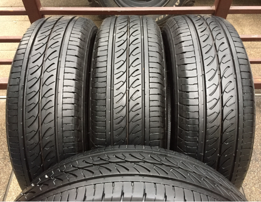 ยาง Firestone 205 70 15 กลางปี16 ดอกเต็ม เนื้อนิ่ม ใช้ยาว ราคาไม่แพง