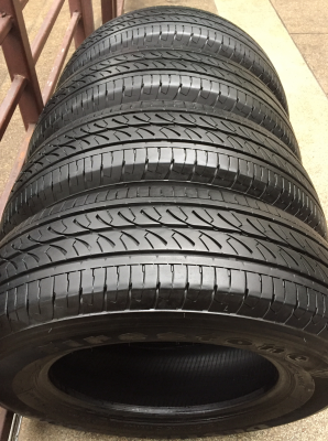 ยาง Firestone 205 70 15 กลางปี16 ดอกเต็ม เนื้อนิ่ม ใช้ยาว ราคาไม่แพง