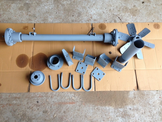 รับยิงทราย นอกและในสถานที่ ขัดผิวโลหะ งานอุตสาหกรรม ทุกชนิด! (มีวีดีโอการทำงาน)