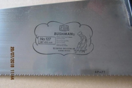 ขายเลื่อยลันดาBUSH NO.127 MAN MADE IN SWEDEN.ใหม่เก่าเก็บ