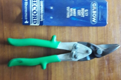 ขายกรรไกรตัดแผ่นเหล็ก WISS Made in Usa.ใหม่เก่าเก็บ