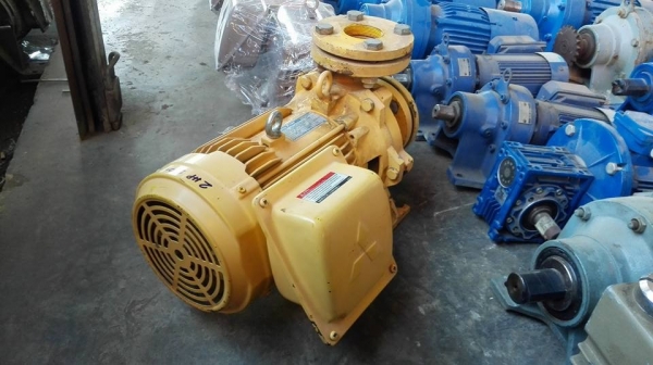 ** Sold ** ปั้มน้ำหอยโข่ง Mitsubishi 2 HP 220V ใช้ไฟบ้าน ท่อ 2"- 2" พร้อมใช้งาน