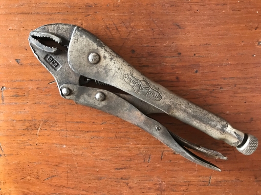 ขายคีมล็อกVISE-GRIP 10CR Made in USA.มือสองสภาพใช้งาน