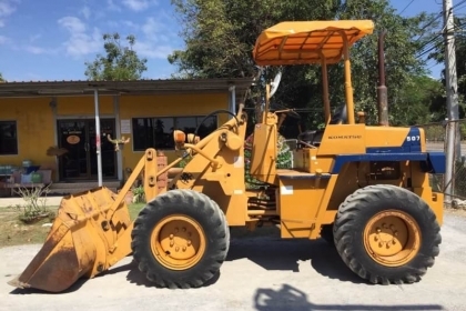 KOMATSU 507 เก่าญี่ปุ่นแท้ สภาพสวยพร้อมใช้ โทร.090-986-2521 อ๊อบ