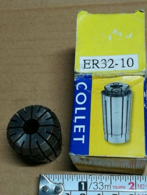ขาย250บ.ส่งฟรี 083-2000058 IDline : line832923 COLLET จับยึดดอกมิลลิ่งชนิด ER32 ขนาดสวม10มม.