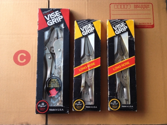 ขายคีมล็อกVISE-GRIP 6LN Made in USA.ใหม่เก่าเก็บ