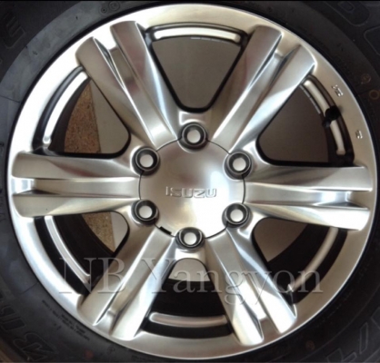 ล้อแม็็ก Isuzu มิวx ขอบ17 รุ่นลิมิตเตท สีไฮเปอร์แท้