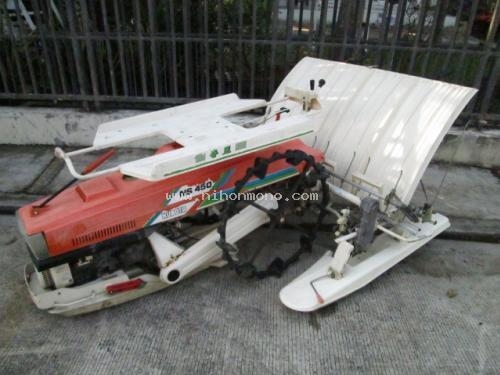 ขาย!! รถปลูกข้าวดำนาเดินตาม ใช้เครื่องเบนซินปลูก4แถว  KUBOTA  NS450 รหัสสินค้า 14001582  โทร 081-8283376