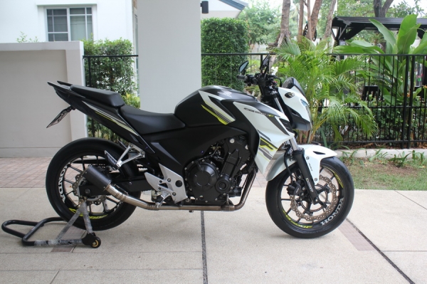 HONDA CB500F (2015) พร้อมของแต่ง รถสวย