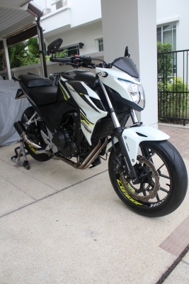HONDA CB500F (2015) พร้อมของแต่ง รถสวย
