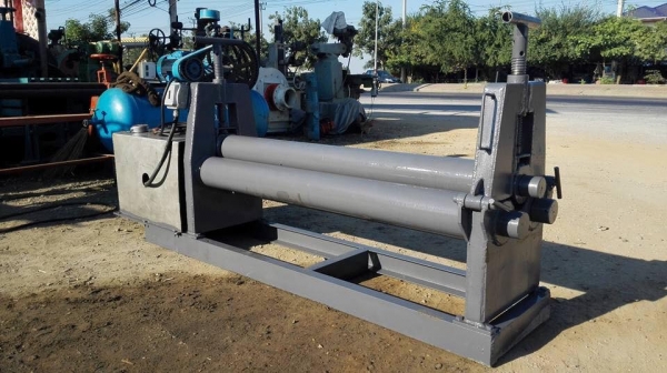 ** Sold ** เครื่องม้วนเหล็กแผ่นประกอบใหม่ 4 ฟุต 120 cm เพลาตัน ม้วนหนา 6 มิล 380V มาเทสได้ ** Sold ** เครื่องม้วนเหล็กแผ่นประกอบใหม่ 4 ฟุต 120 cm เพลาตัน ม้วนหนา 6 มิล 380V มาเทสได้