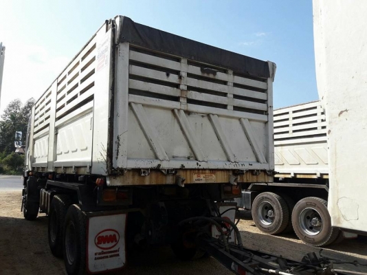 ขายรถพ่วง ISUZU เครื่อง 360 แรง ปี 56 มี 3 พ่วง กระบะดัมพ์สามมิตา ลูก 3 เพลาแท้ ทะเบียนพร้อม ขายรถพ่วง ISUZU เครื่อง 360 แรง ปี 56 มี 3 พ่วง กระบะดัมพ์สามมิตา ลูก 3 เพลาแท้ ทะเบียนพร้อม