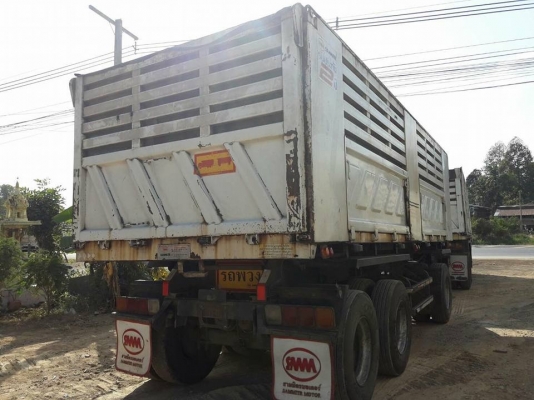 ขายรถพ่วง ISUZU เครื่อง 360 แรง ปี 56 มี 3 พ่วง กระบะดัมพ์สามมิตา ลูก 3 เพลาแท้ ทะเบียนพร้อม ขายรถพ่วง ISUZU เครื่อง 360 แรง ปี 56 มี 3 พ่วง กระบะดัมพ์สามมิตา ลูก 3 เพลาแท้ ทะเบียนพร้อม