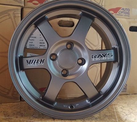 ขายล้อใหม่TE37 ขอบ15 4รู100 กัลเทา งานAuto Options