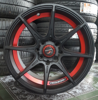 ขายล้อใหม่YACHIYODA 15(หน้าดำคลิปแดง)ยางใหม่ 4 ล้อ