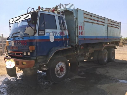 ขาย 1,130,000 ISUZU ROCKY (นางฟ้า) แม่ดั้ม 6 ม.-ลูกดั้ม 6 เมตร เครื่อง 6SD1 Turbo -320 แรง (ลงเล่มแล