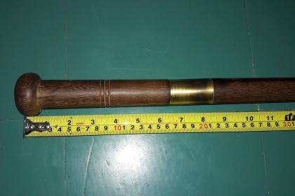 ขายไม้ตะพดมีดดาบยาว37"สวยงาม