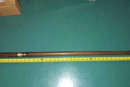 ขายไม้ตะพดมีดดาบยาว37"สวยงาม