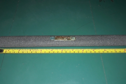 ขายหินลับเคียว ลับจอบตราคนป่า Made in England.รุ่นยาวเรียว12"