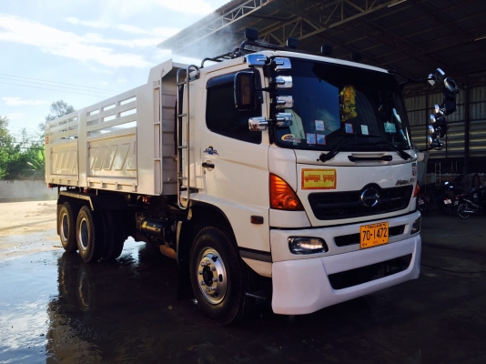 ขายรถสิบล้อดัมพ์ Hino เครื่อง 320 แรง ปี 46 ดัมพ์สามมิตร มีระบบลากพ่วง ยางใหม่ แอร์ ทะเบียนพร้อม ขายรถสิบล้อดัมพ์ Hino เครื่อง 320 แรง ปี 46 ดัมพ์สามมิตร มีระบบลากพ่วง ยางใหม่ แอร์ ทะเบียนพร้อม