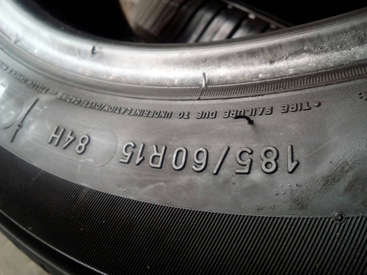 185/60R15  MICHELIN ENERGY XM-2 ชุด 4 เส้น  tel. 081-427-3941