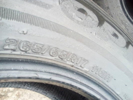 265/65R17 BRIDGESTONE ECOPIA EP050 ปี15 ชุด 4 เส้น tel. 081-427-3941 265/65R17 BRIDGESTONE ECOPIA EP050 ปี15 ชุด 4 เส้น tel. 081-427-3941