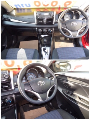 TOYOTA VIOS 1.5E เกียร์AT ปี 2014  โทร 062-991-6649 ดาวออโต้เบสท์