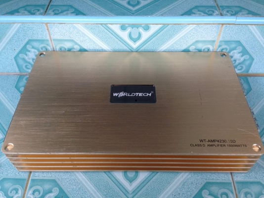 แอมป์คลาสดี เวอเทค 1500W มือสองสภาพดีเดิมๆ #ไม่เคยแกะเปิดฝา ไม่เคยซ่อม ใช้งานปกติ เบสดีมากแน่นลูกโตๆ ขับซับ10&quot;-12&quot;หล่อว้อยไม่เกิน3&quot;ได้ ขาย 2350 บาท สนใจ0892425454 อยู่สระบุรี