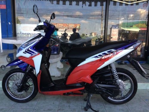 Honda Click 110i ลาย Stree สวยๆเครื่องเดิมๆราคาถูกครับ