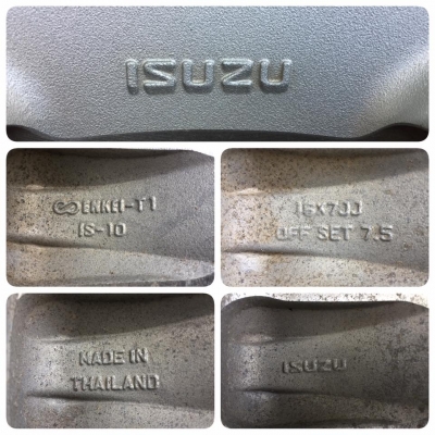 ขายล้อแม็ก ISUZU แท้ ขอบ 16 ลายเล็บเหยี่ยว 4 วง ราคา 10,500บาท ขายล้อแม็ก ISUZU แท้ ขอบ 16 ลายเล็บเหยี่ยว 4 วง ราคา 10,500บาท