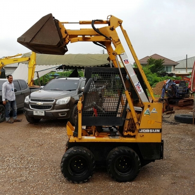 รถตักล้อยางเล็กเก่านอก JOBSUN 25DK4 เครื่องยนตร์ดีเซล