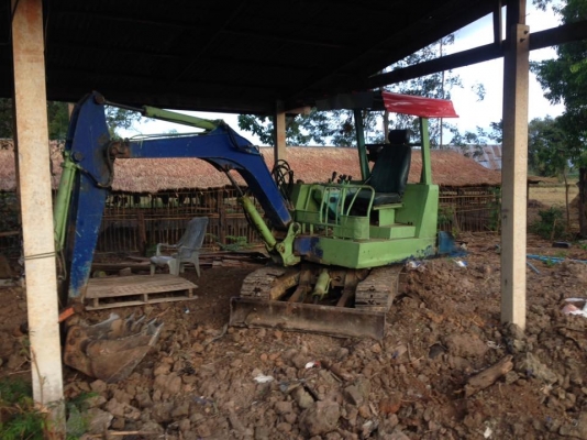 ขายรถแบ็คโฮเล็ก PC20 พร้อมเทลเลอร์