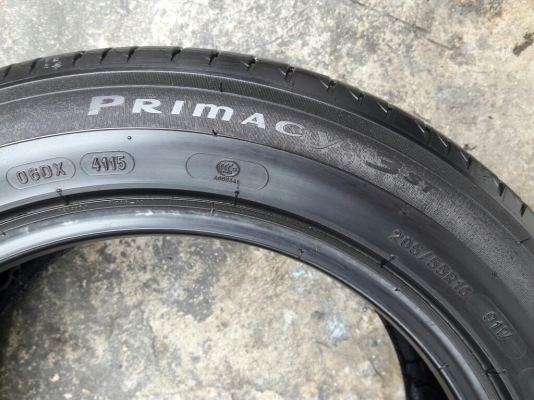ยางMICHELIN รุ่น PRIMACY.3ST 205 55R16 สัปดาห์ที่41 ปี2015 ลงพื้นปลายปี2015 ภาพสวยมากๆดอกเยอะๆคุ้มสุดๆใช้อีกนานไม่แพง