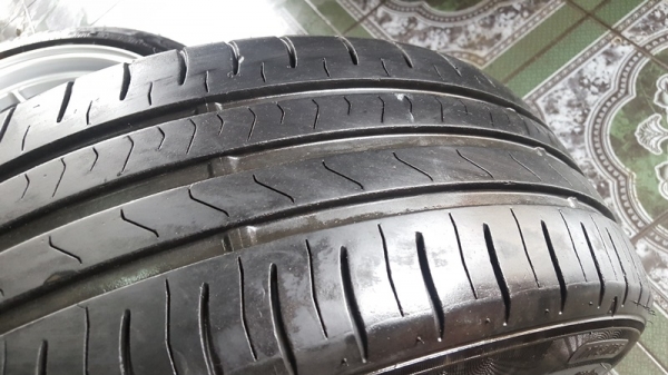 ขายล้อใหม่15 Rpf1 4รู100 ยางเปอร์เช็นปี15  4 ล้อ