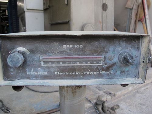 ขายชุดมอเตอร์ปั๊มพ่นสีพาวเดอร์โค้ดพร้อมตัวทำกระแสไฟฟ้าของอเมริกาEM490 ใช้ไฟบ้าน