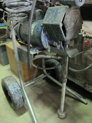 ขายชุดมอเตอร์ปั๊มพ่นสีพาวเดอร์โค้ดพร้อมตัวทำกระแสไฟฟ้าของอเมริกาEM490 ใช้ไฟบ้าน