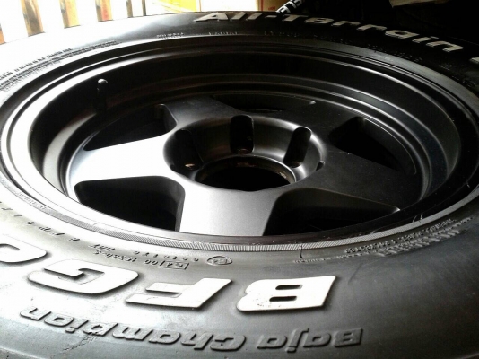 ขายล้อลายBradley พร้อมยางBF All 265/75/16ดอกเพียบๆ หลายชุด